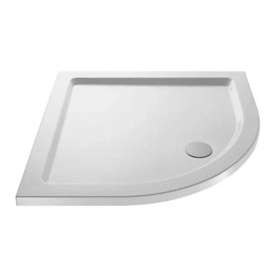MX Elements Low profile Quadrant shower trays Stone Resin Quadrant 900mm x 900mm Flat top