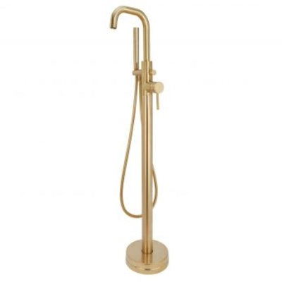 Core Freestanding Bath Shower Mixer Brushed Brass