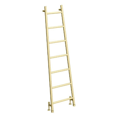 Speldhurst 1800 x 500mm Ladder Towel Rail - Brushed Brass