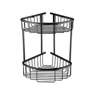 Double Corner Basket - Black