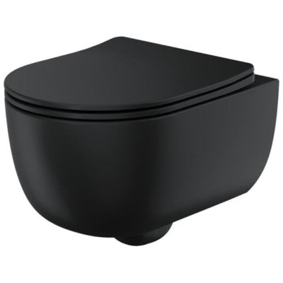 Round Back To Wall Pan - Black