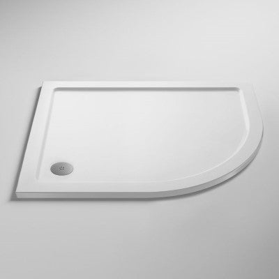 Nuie Right Hand Offset Quadrant Shower Tray 1000 x 800mm