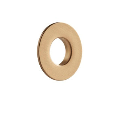 Tavistock Universal Basin Metal Overflow Cap - Brushed Brass