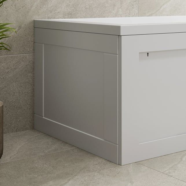 York 700mm End Panel - White
