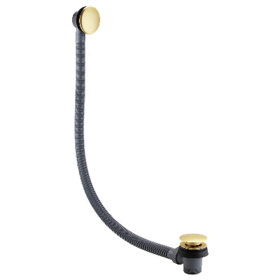 Brushed Brass Bath Waste