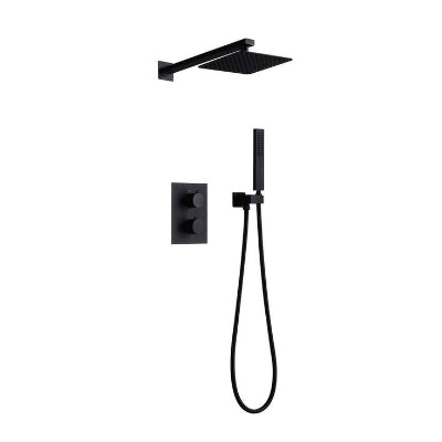 Core Gunmetal Round Handle, Handset & Mounting Bracket