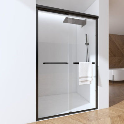 S6 Black Sliding Door 1200
