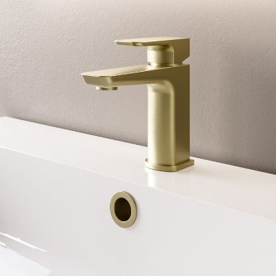 Tavistock Savour Mono Basin Mixer with clicker waste - Brass
