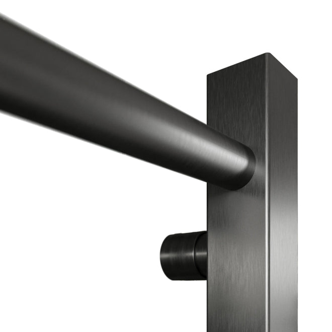 1200 x 500 Gunmetal Radiator