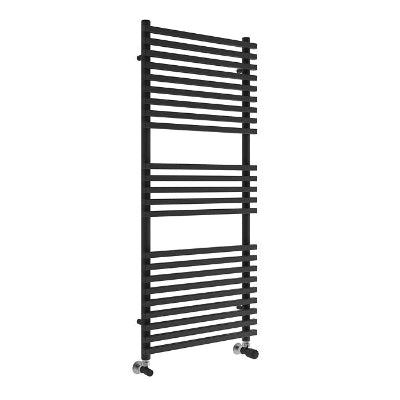 Southborough 1200 x 500mm Designer Rail - Matt Black